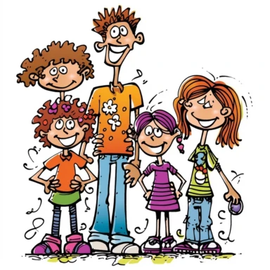 family, clipart,