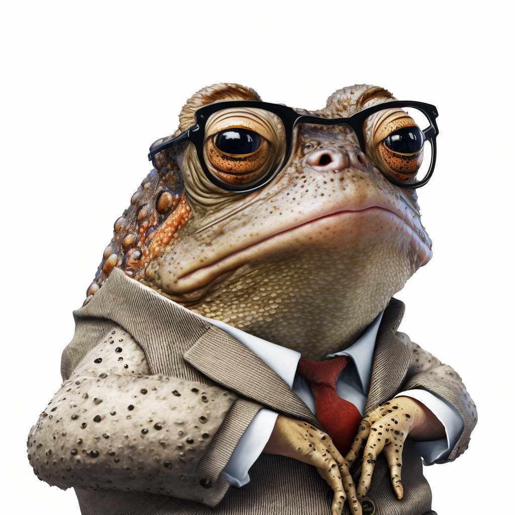 funny toad cliparts