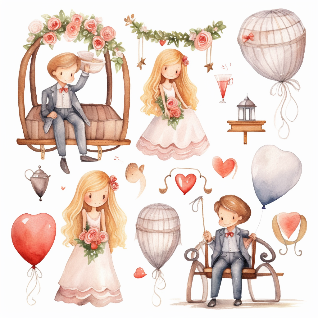 heart ribbon cliparts