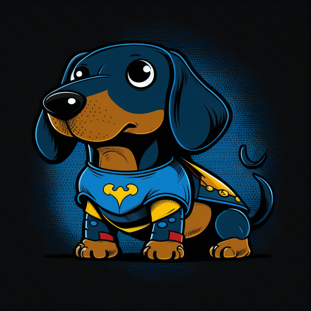 black dachshund cliparts