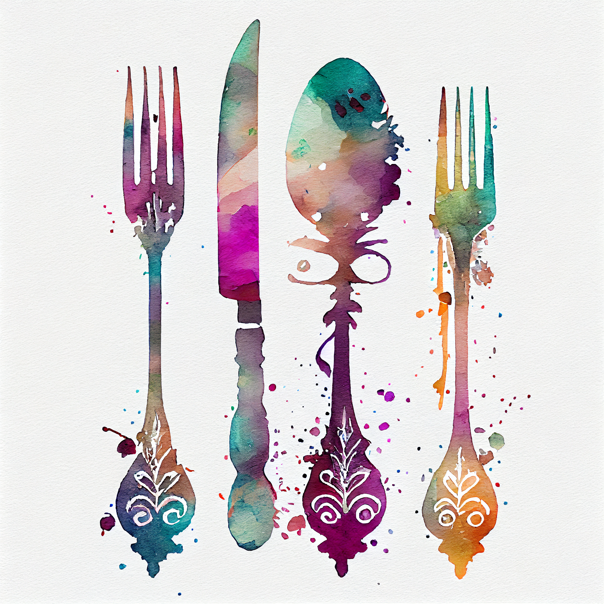 cutlery cliparts