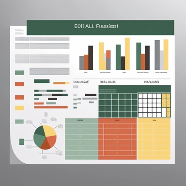 excel-sheet for a financial plan, abstract, no details, flat design, svg-style, cartoon, clipart