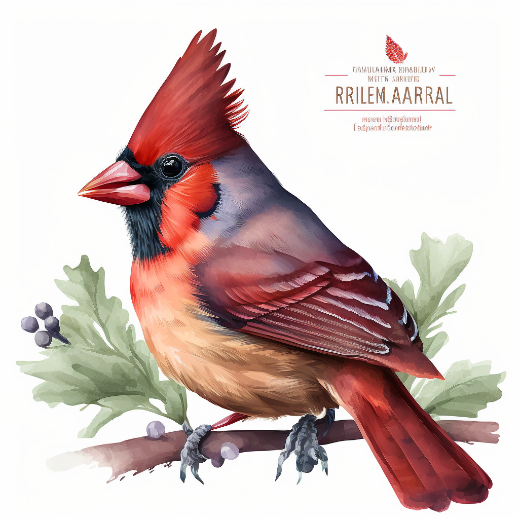 cute cardinal cliparts
