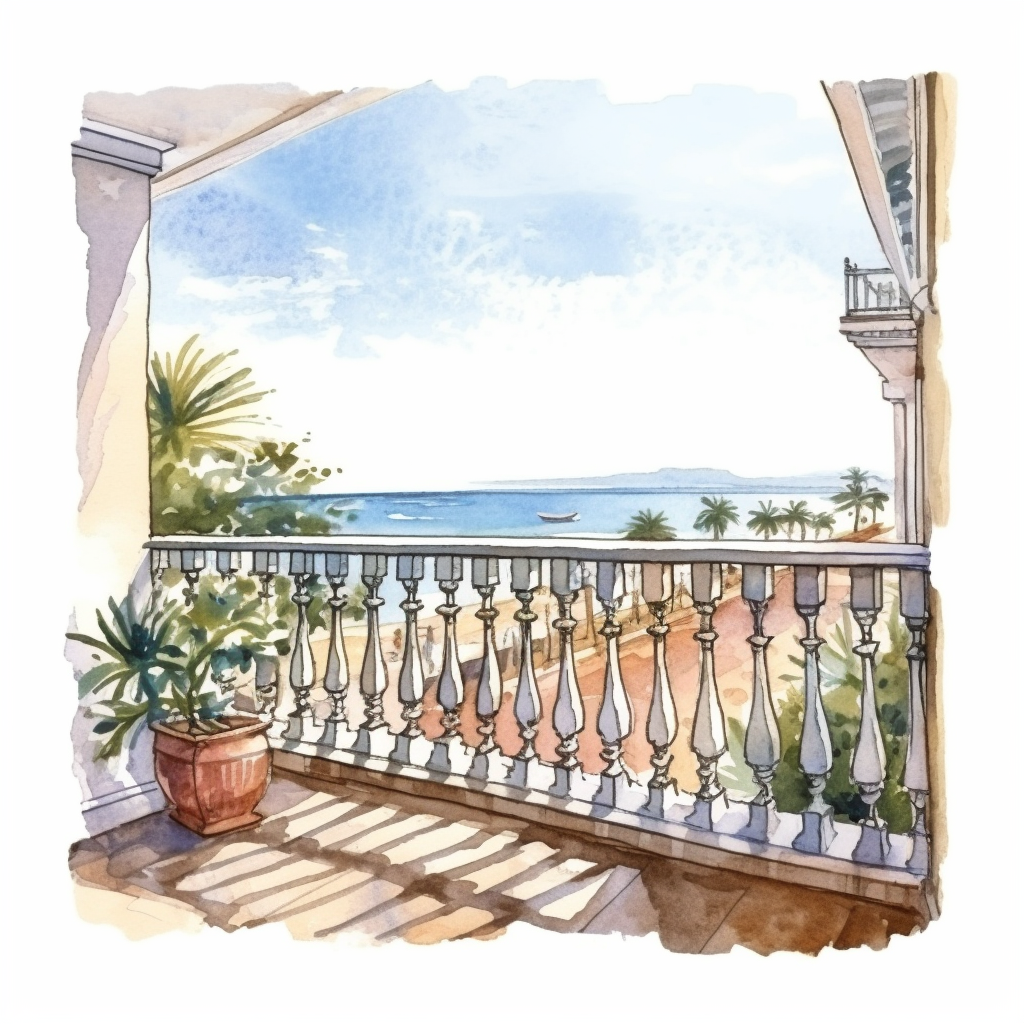 balcony cliparts