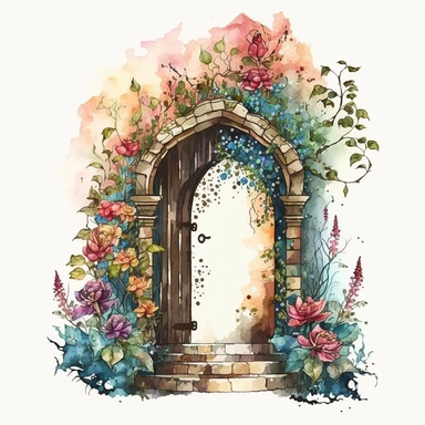 Door of a castle with flowers watercolour art style clipart. If you're looking for watercolor clipart illustrations of a castle with flowers, there are several options available online. One of the options is a premium vector of a castle with flower watercolor clipart illustration on freepik.com[1]. The premium image can be downloaded in eps and jpg file types, and users can unlock the file to get unlimited access to over 40,867,000 premium assets. Freepik.com also offers a variety of castle door