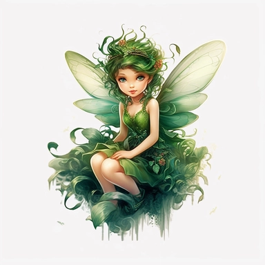 Watercolour beautiful Disney inspired emerald green queen baby forest fairy beautiful Disney inspired emerald green forest fairy with beautiful flawless features, magnificent wings, compelling realistic beautiful vibrant eyes perfect hands and feet beautiful realistic intricate detailed forest fairy perfect forest fairy magnificent details , PNG image,ultra highly detailed, 18k, sharp focus, bright photo with vibrant colours, digitally enhanced,photographic, enhanced graphics, straight, sharp fo