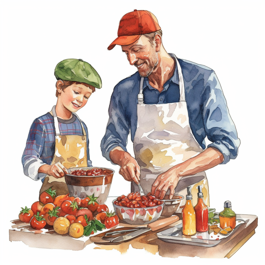 cooking background cliparts