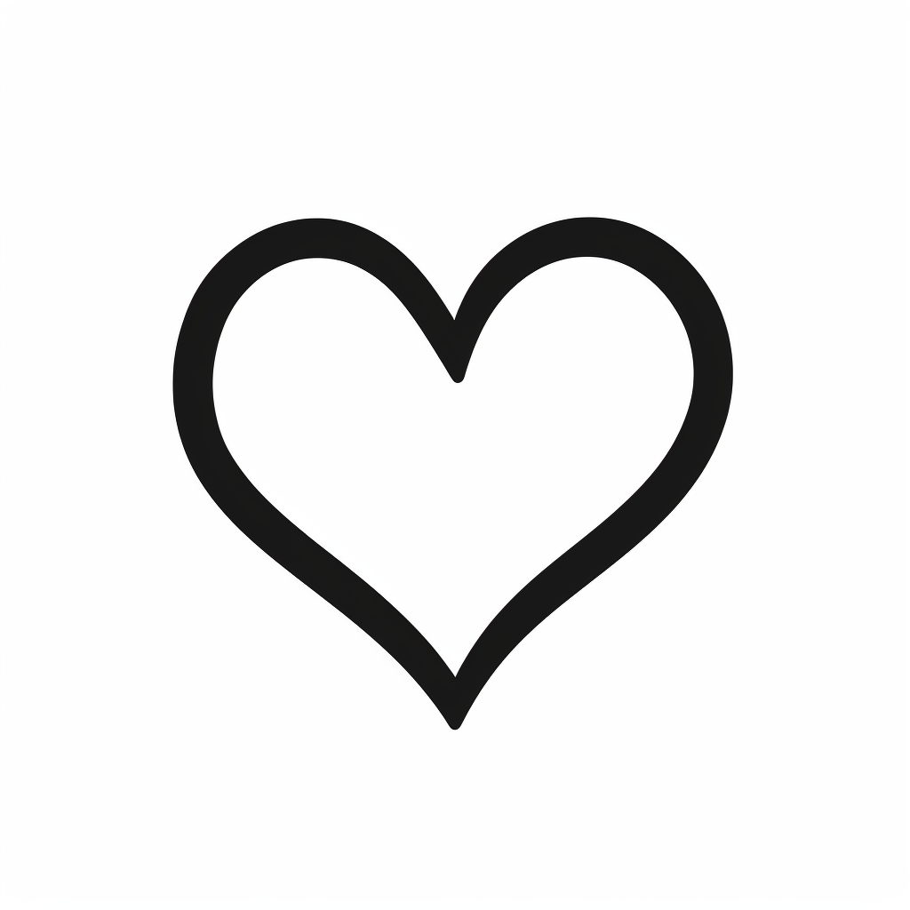 black heart clipart