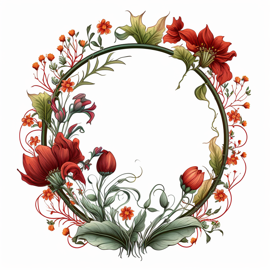 frame circle cliparts