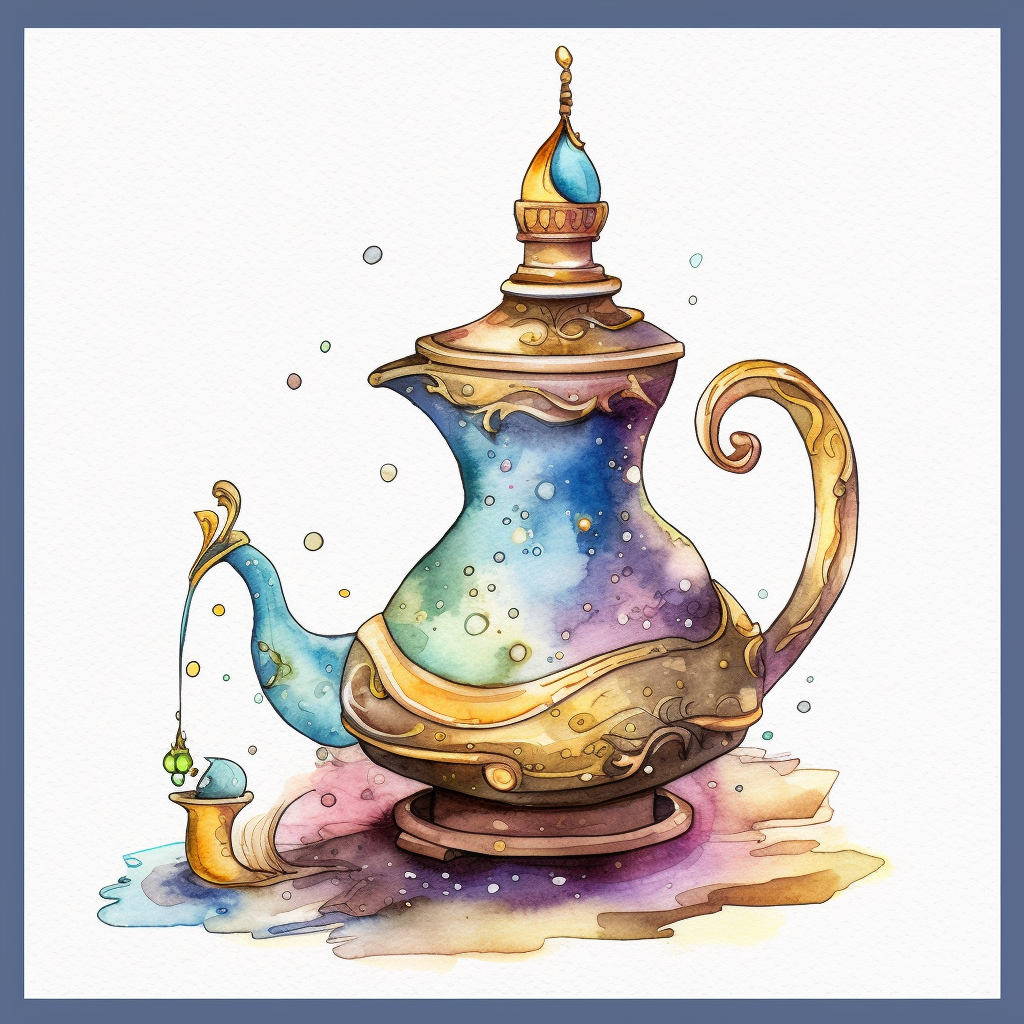 magic lamp cliparts