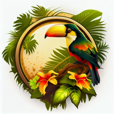 clipart logo tropical