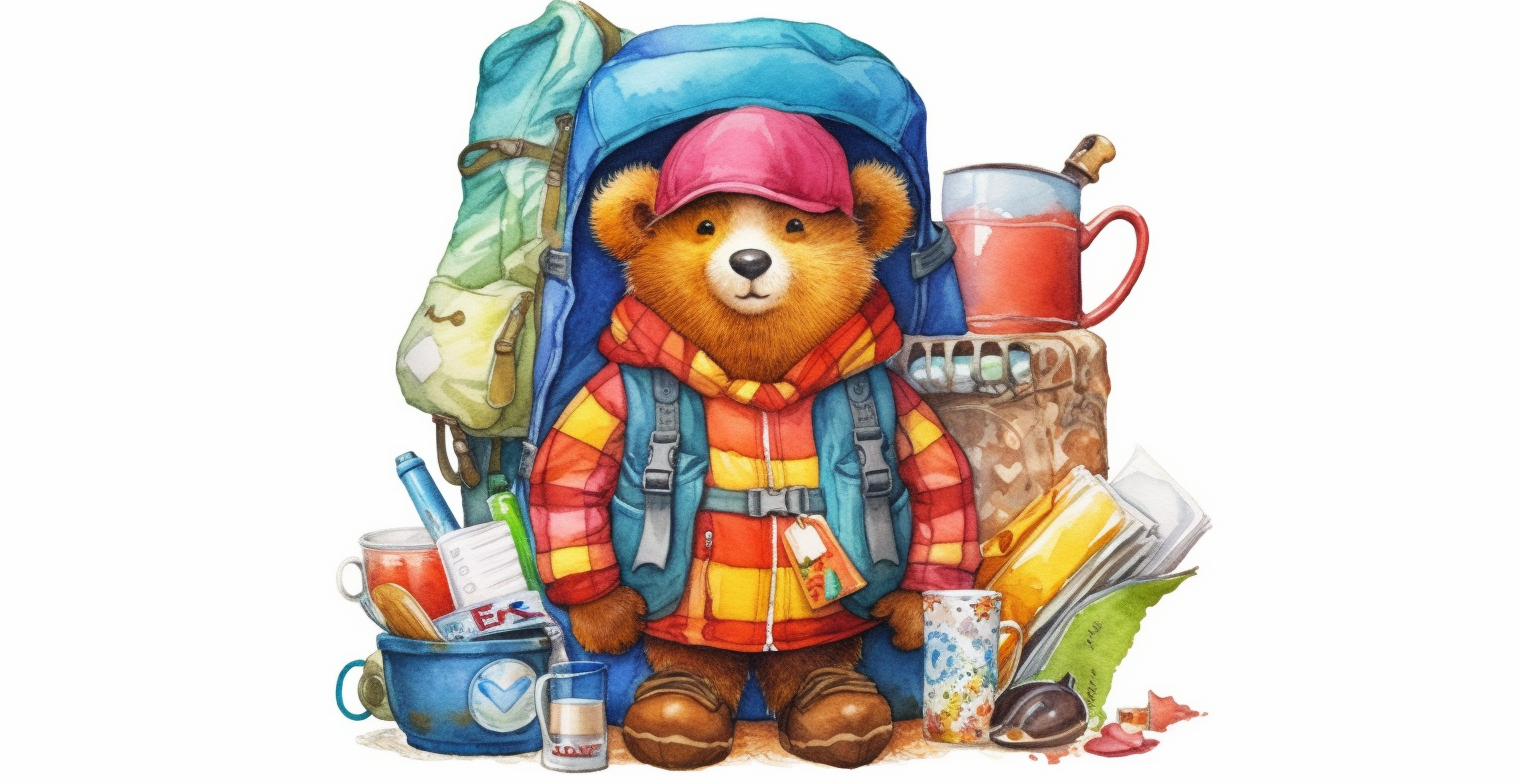 adventure camp cliparts
