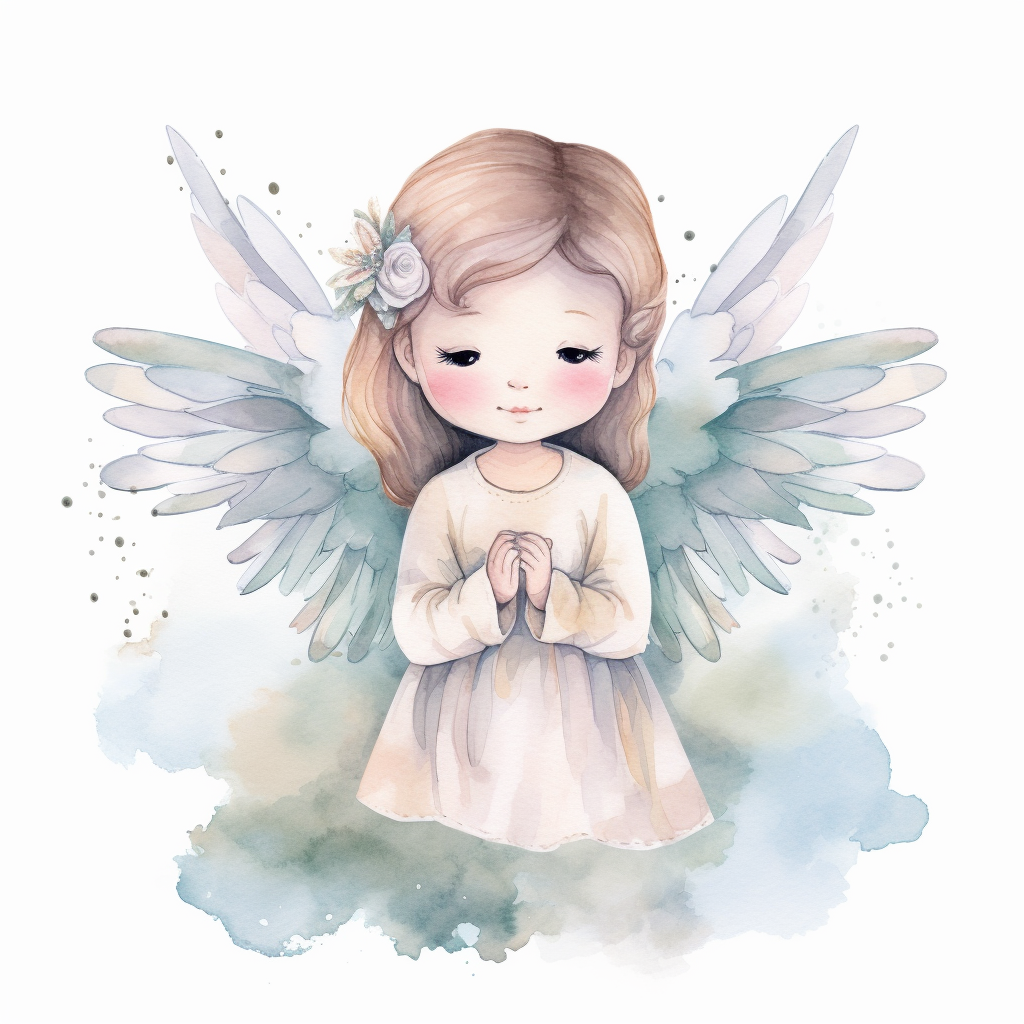 little angel clipart