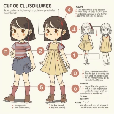 female child basic learning method, full body, cartoon, vector, sharp focus, super detailed, illustration, 16:9, v4, q2, 16k, High quality, clipart