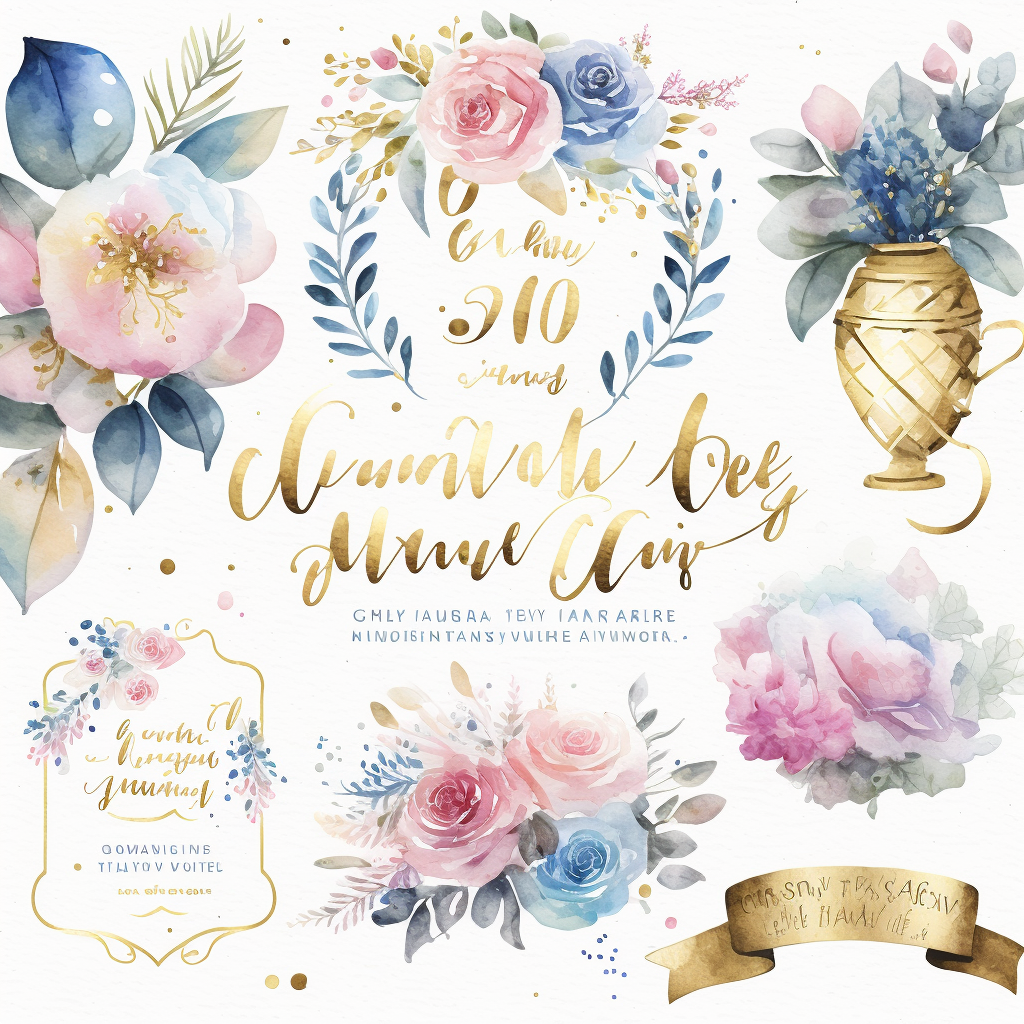 marriage anniversary cliparts