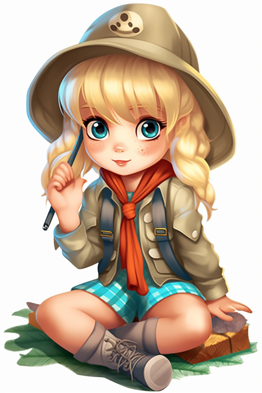 cute camp cliparts