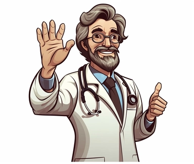 doctor clipart free doctor clipart images, in the style of neo-geo, furry art, american barbizon school, animated gifs, marbleized, thought-provoking, animated film pioneer,hand drawn, simple, cartoon illustration, clean pastel colors--ar7:6