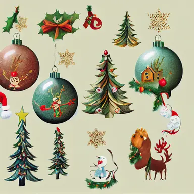 Children Logo Design [ Christmas clipart by Eyvind Earl] victorian ornaments graphic friendly texture soft shade intricate details illustration concept art magic realistic playful kids character childhood nature fine ink detailes extreme detailed no backwards +3dmax +uhd +8k