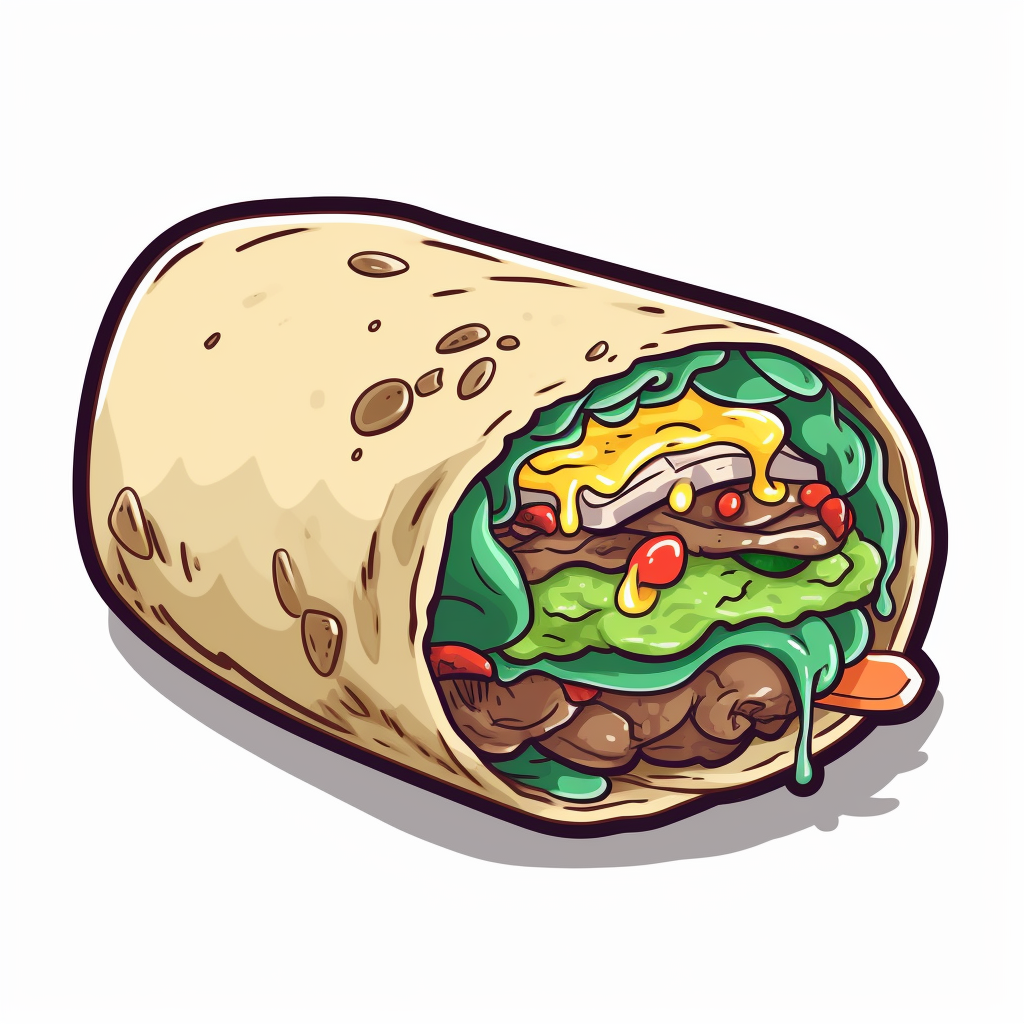 burrito cliparts