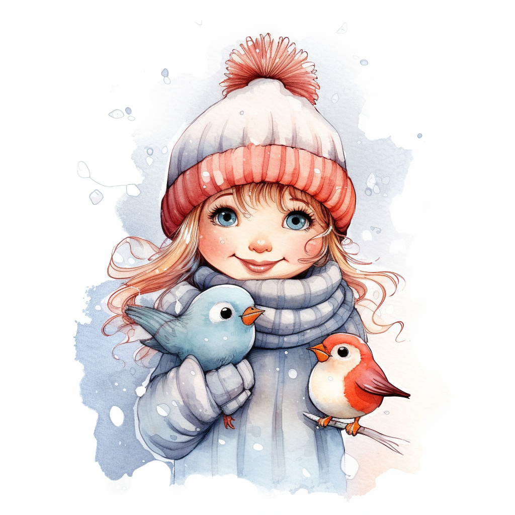 cute snowman clipart