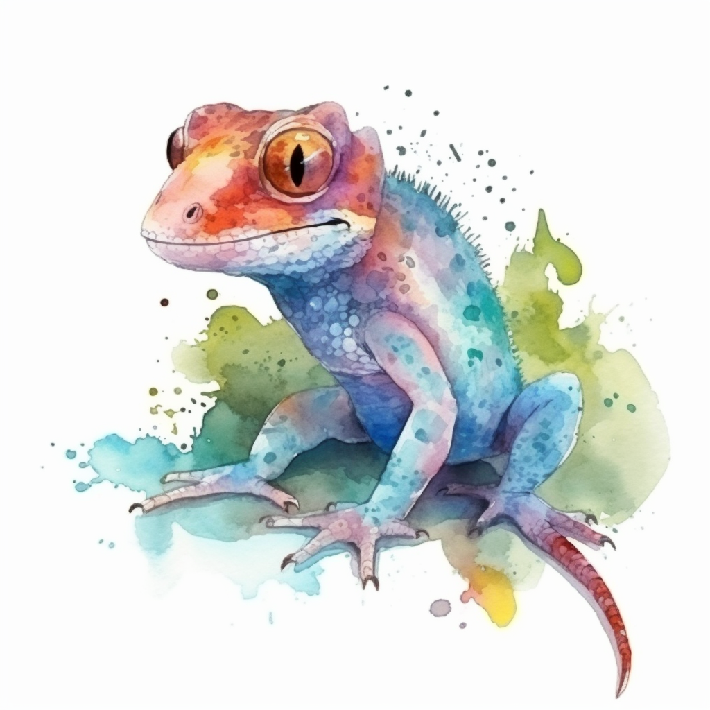 gecko clipart