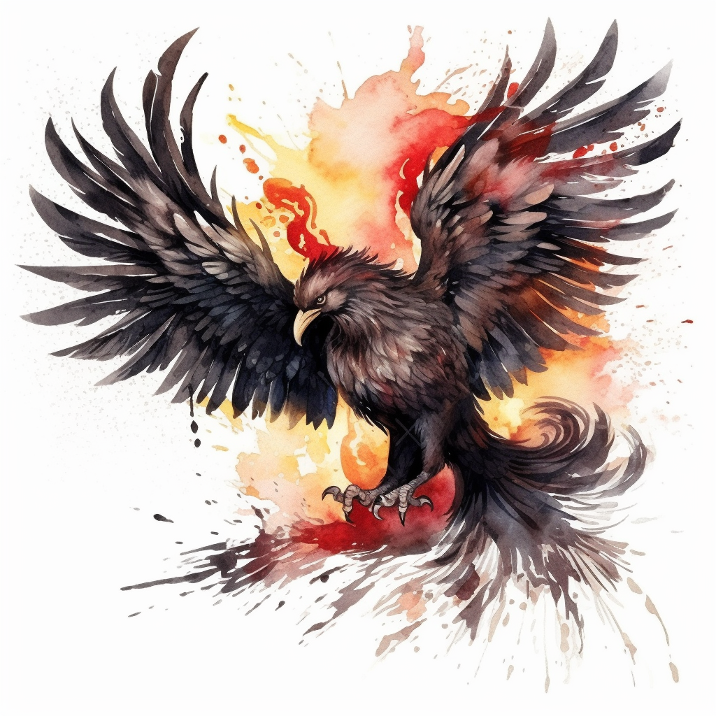 black phoenix cliparts