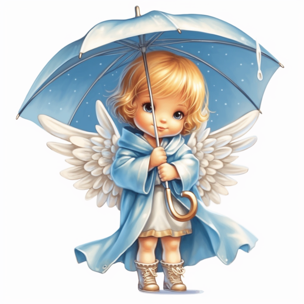 adorable angel cliparts