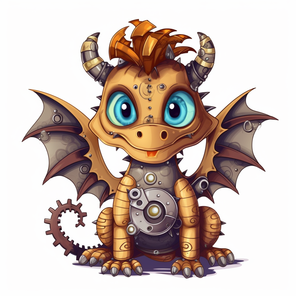cute dragon clipart