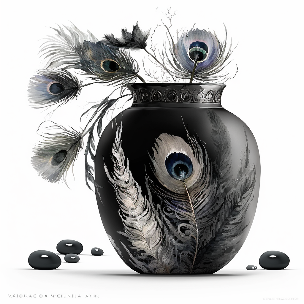black peacock cliparts