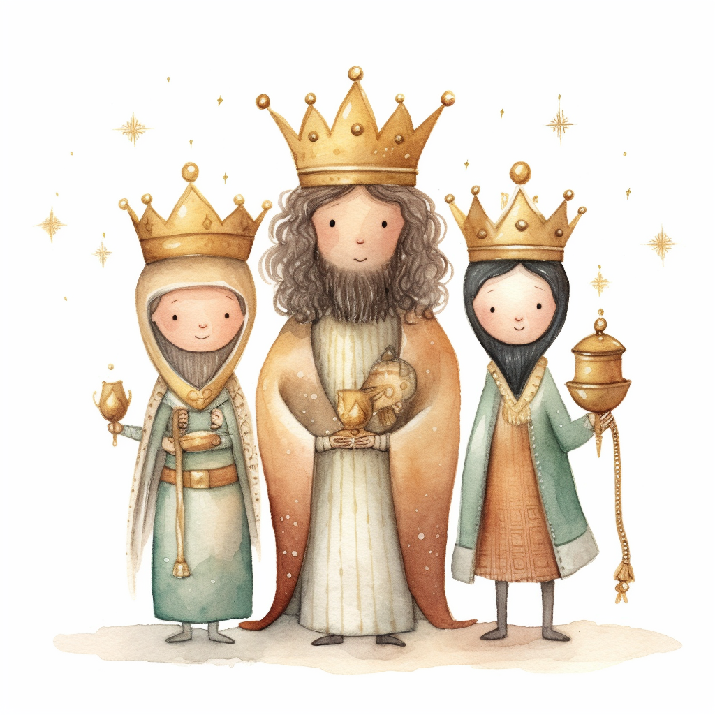 cute nativity cliparts