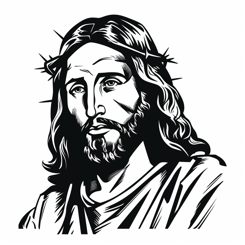 black jesus cliparts