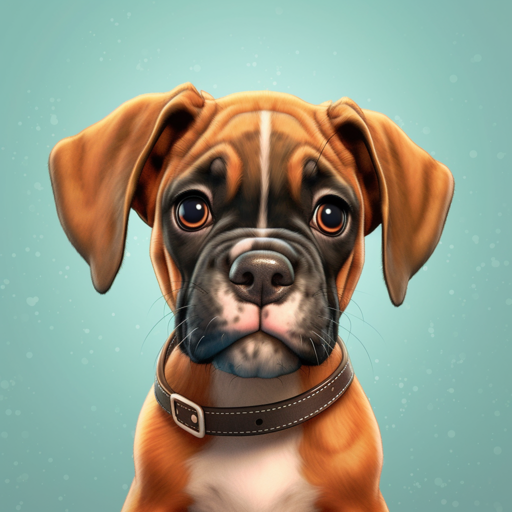 boxer puppy cliparts
