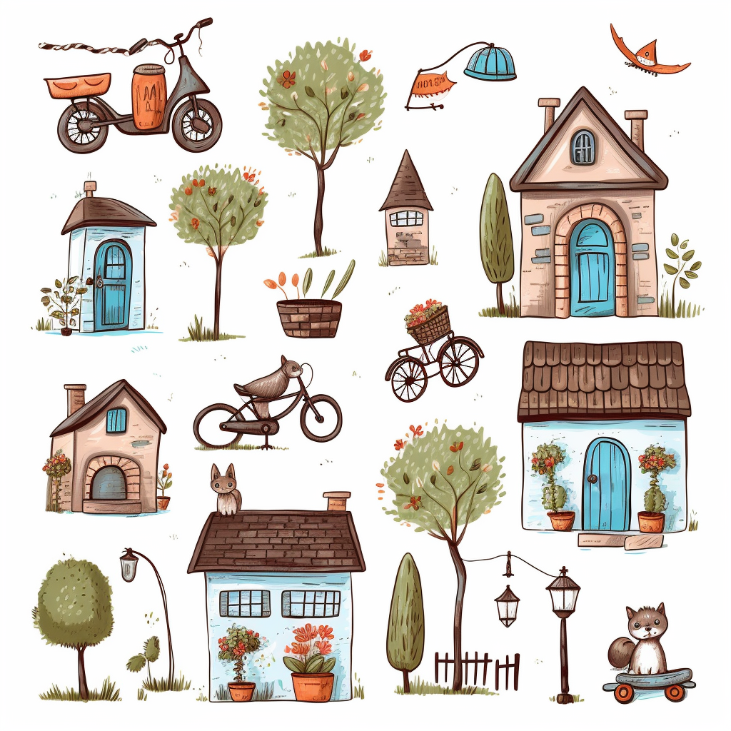 cute lamp cliparts