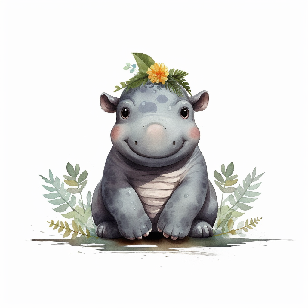 hippo cliparts
