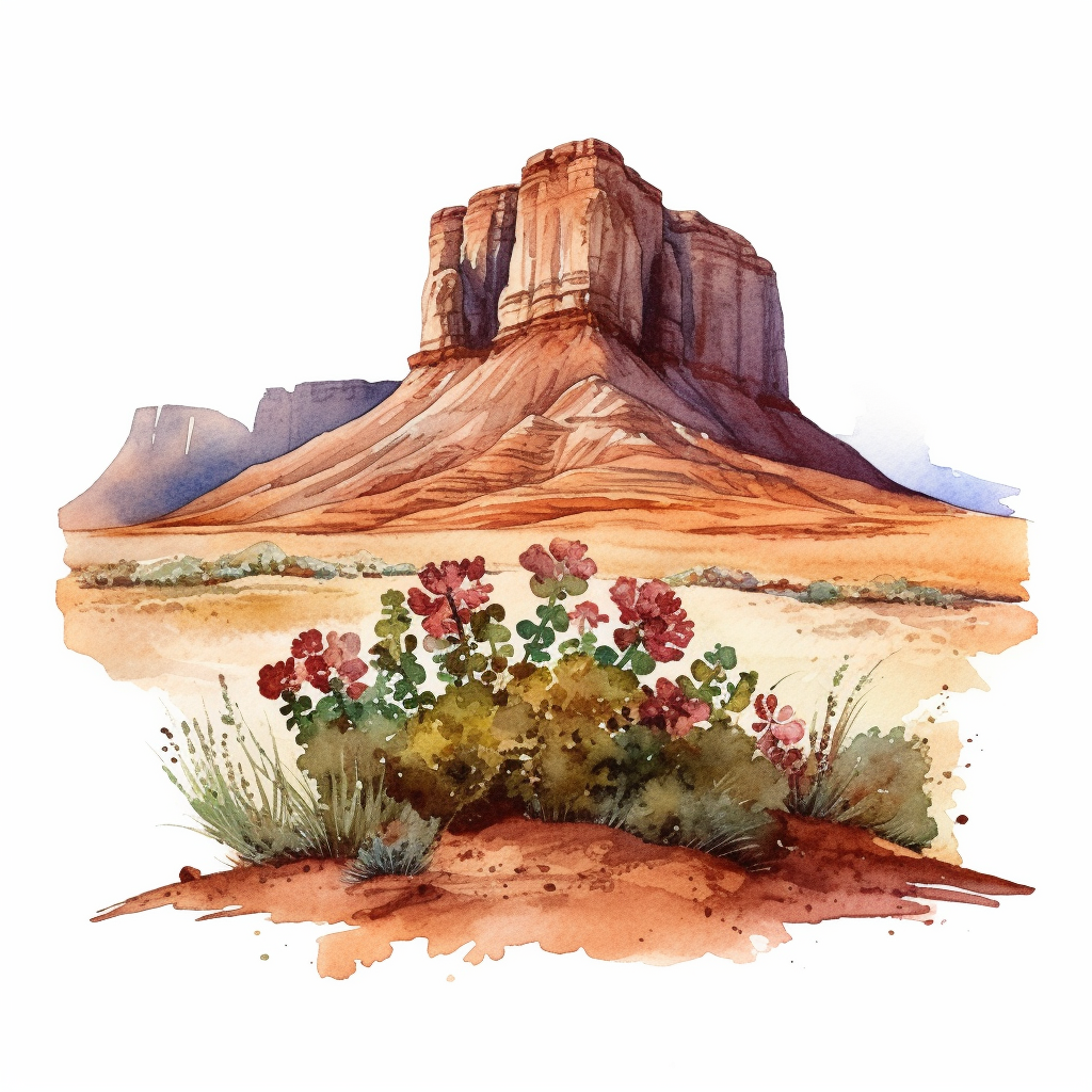 desert shrub cliparts