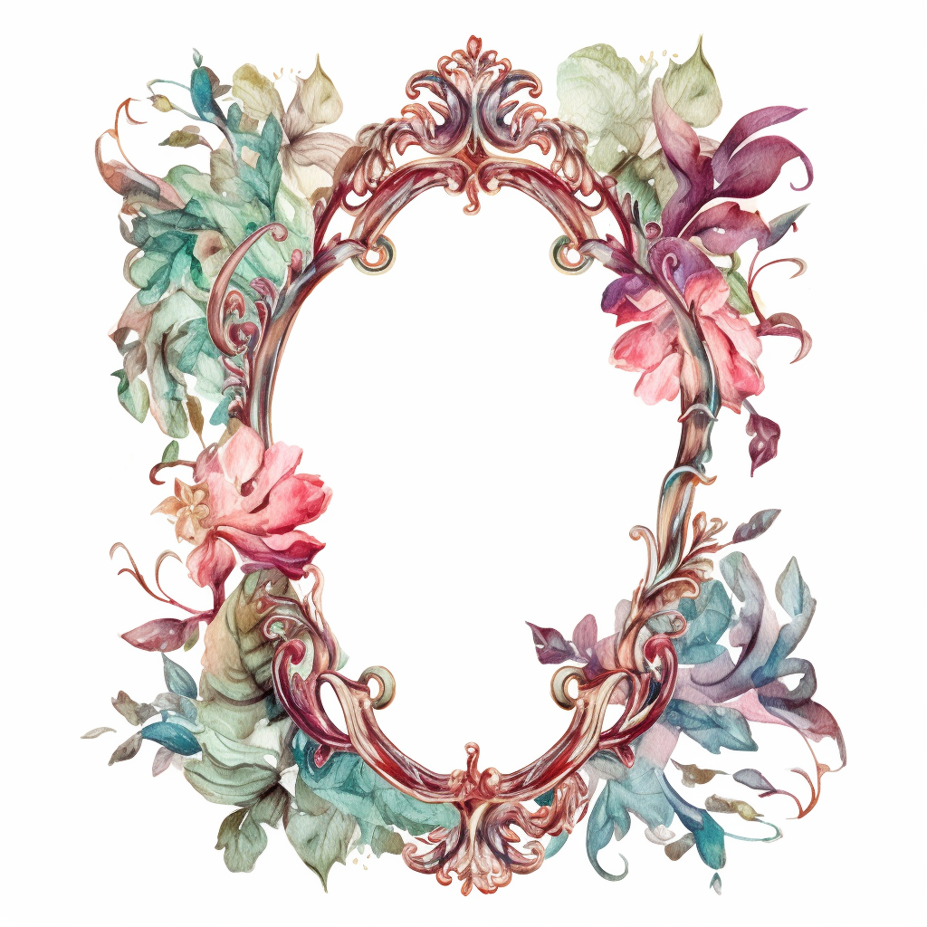 baroque frame cliparts