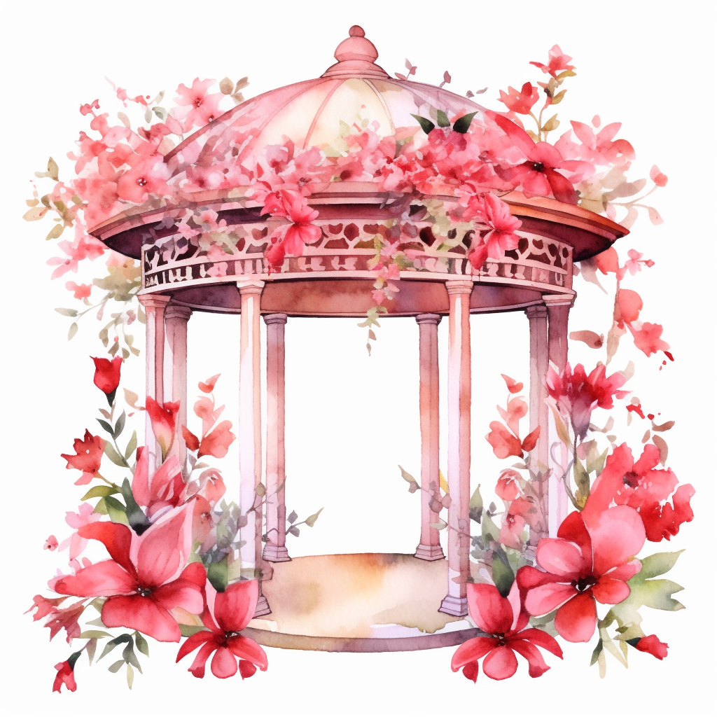 gazebo background cliparts