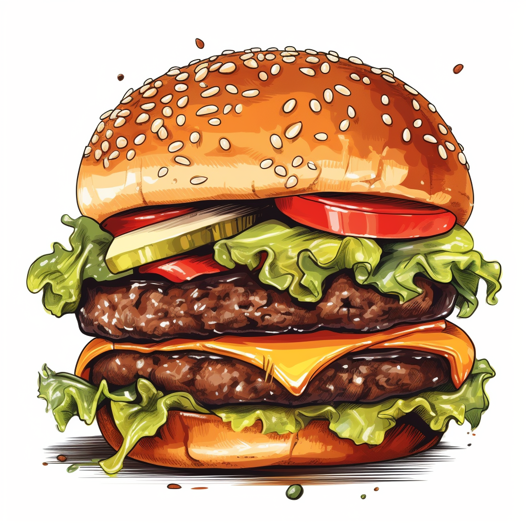 hamburgers cliparts