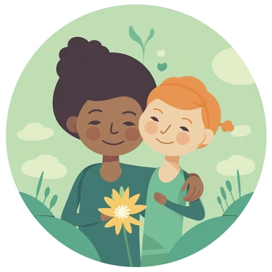 Empathy Clipart for the Ebook The Empathy Guidebook: Practical Tips for Cultivating Empathy in Your Daily Life