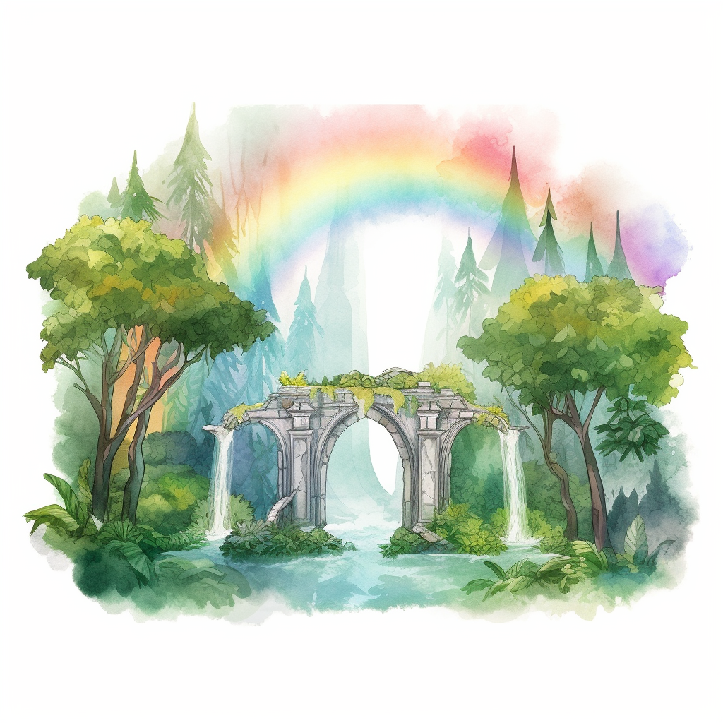 free rainbow clipart