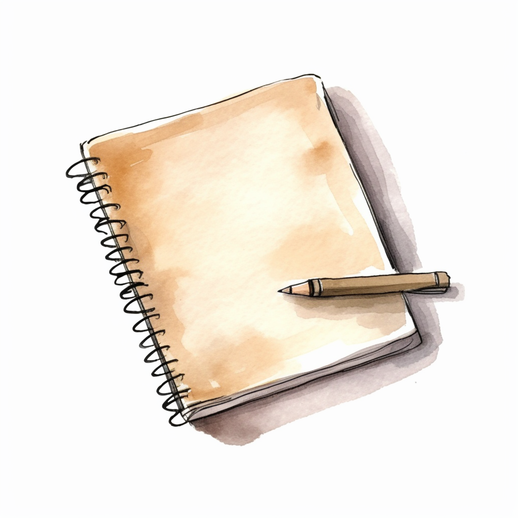 notepad cliparts