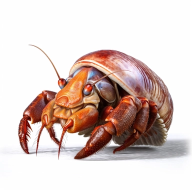 clipart Hermit crab , Photo realistic, snake, white background