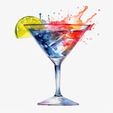 Watercolour realistic martini cocktail in cocktail glass beautifully detailed realistic martini cocktail , PNG image,transparent background ,ultra highly detailed, 18k, sharp focus, bright photo with vibrant colours, digitally enhanced,photographic, enhanced graphics, png format, straight, sharp focus, bright lighting, intricate detailed png image ,high definition,300dpi,graphic clipart,computer graphics