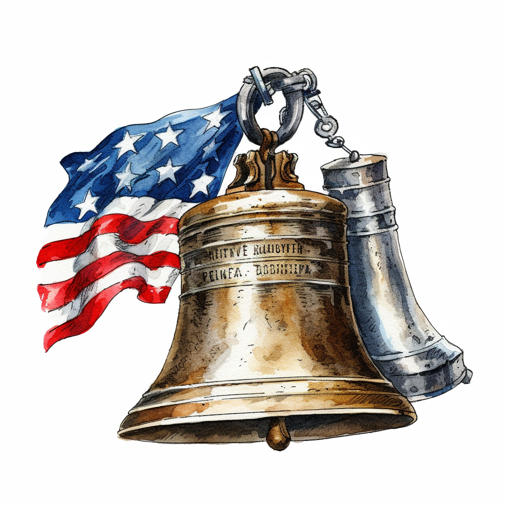 liberty bell clipart