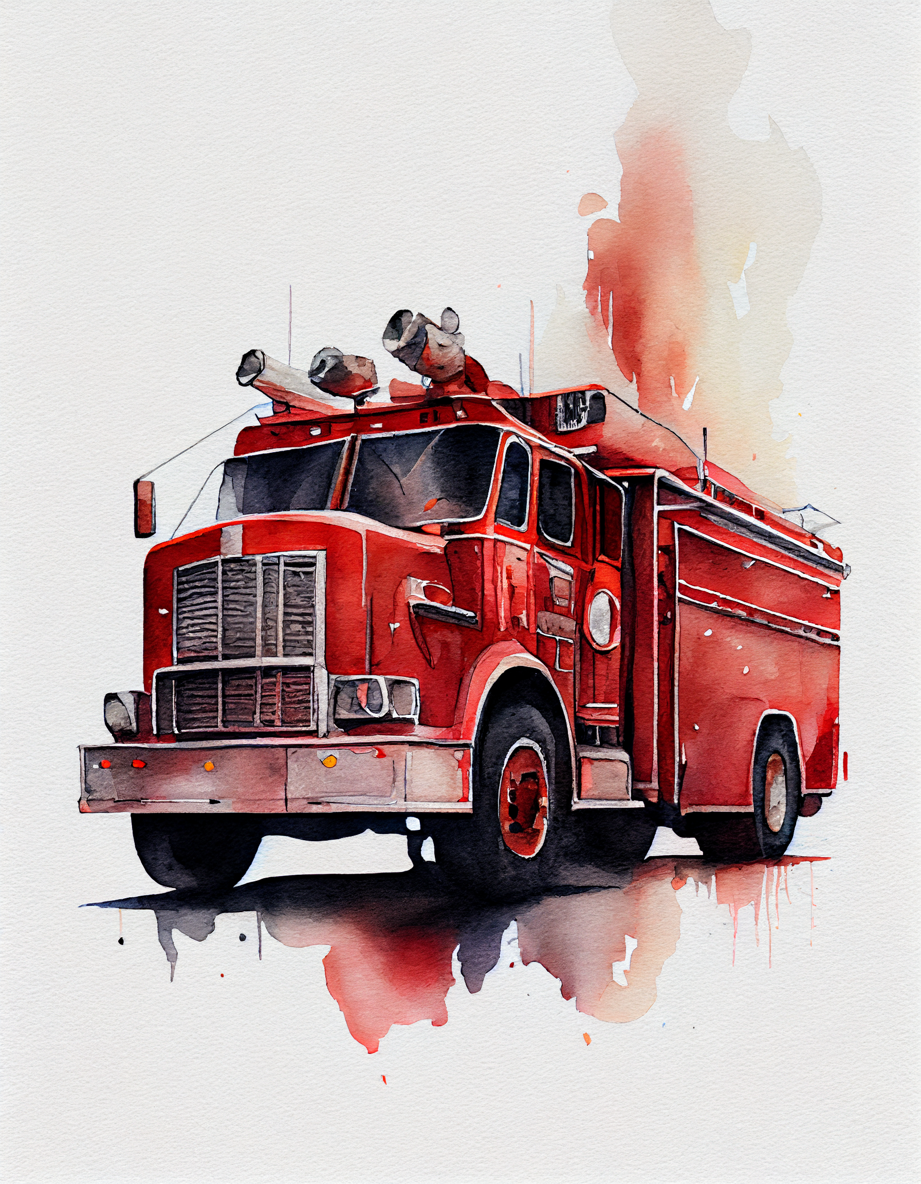 firetruck clipart