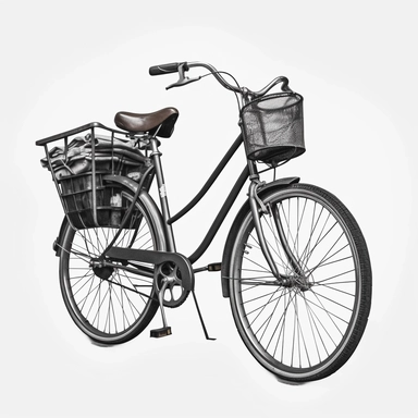 bicycle, clip art, white background