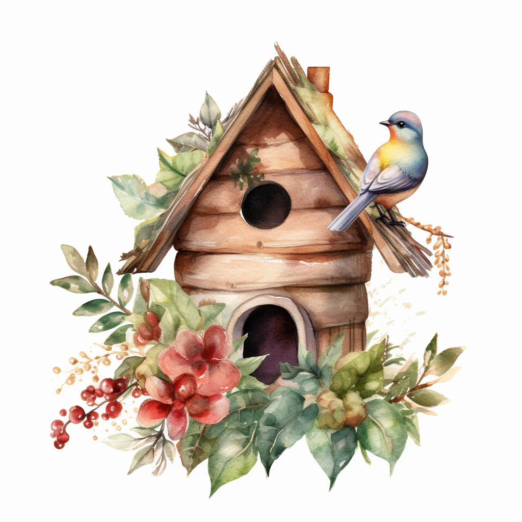 birdhouse cliparts