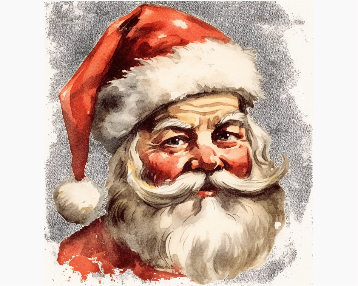 classic santa cliparts