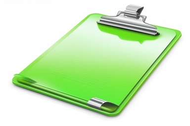 clipboard+icon , highly detailed, isolated on white, clipart,