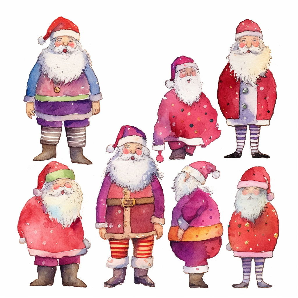 christmas design cliparts
